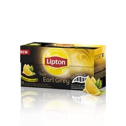 Thé Lipton Earl Grey Freshpack Citron