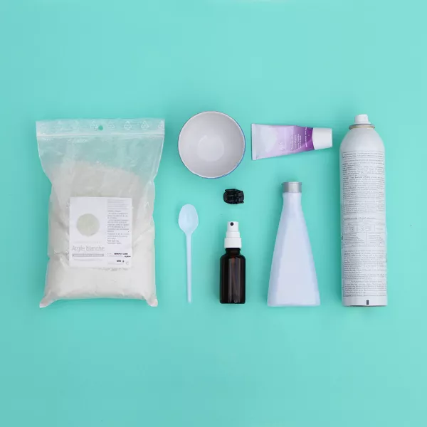 Matériel pour un masque à l’argile :