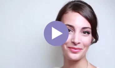Un joli chignon pour un mariage