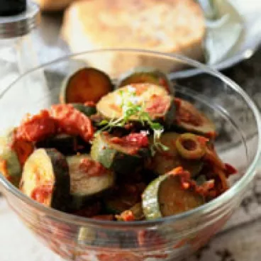 Etuvée de courgettes