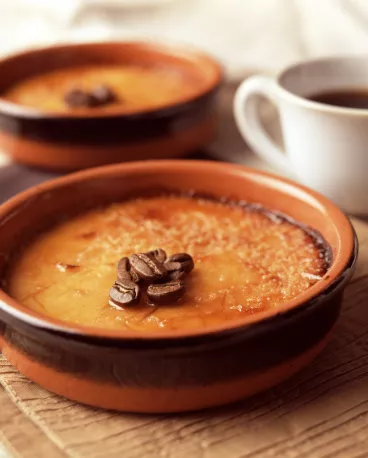 Crème brûlée au café Grand’Mère®