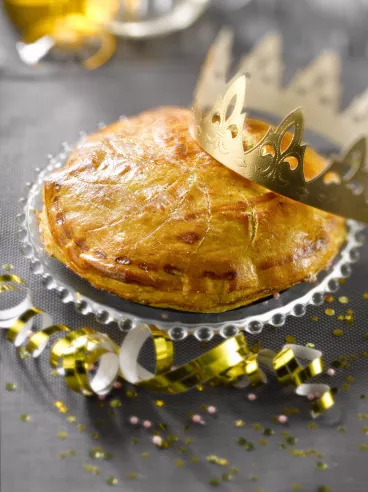 Galette des rois aux noix et au miel