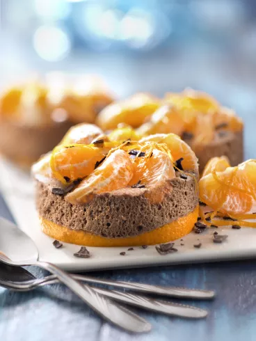 Terrine au chocolat Poulain® et aux agrumes