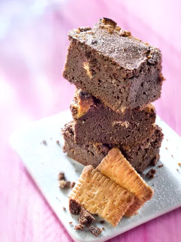 Brownies aux Petit LU® Beurre et Sel de Guérande
