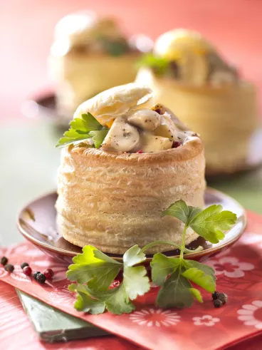 Bouchées à la reine avec Marmite Fond de Volaille Knorr®