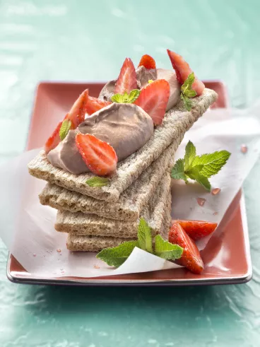 Cracotte® fraise et chocolat