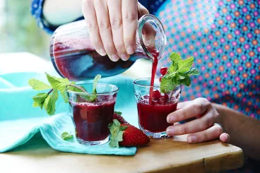 Cocktail aux fruits rouges par Annelyse