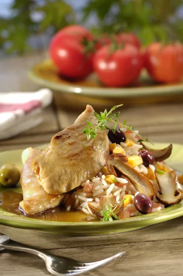 Escalope de poulet avec Knorr®