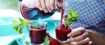 Cocktail aux fruits rouges par Annelyse