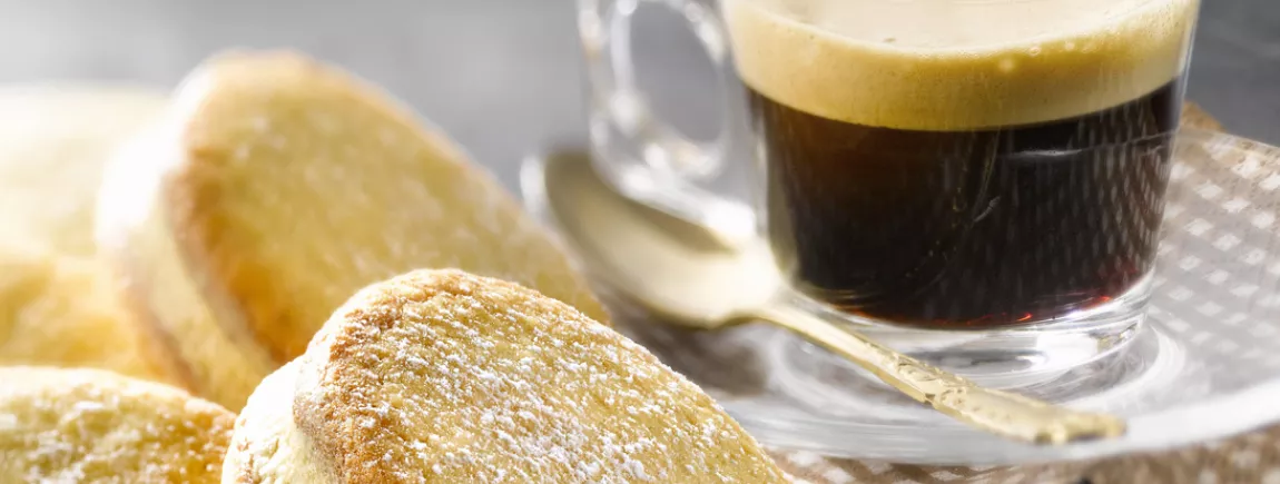 Petits sablés crème au beurre salé au café Tassimo® Grand’Mère®