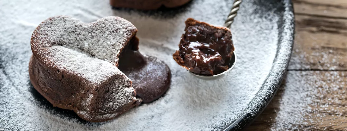 Coeur fondant au chocolat