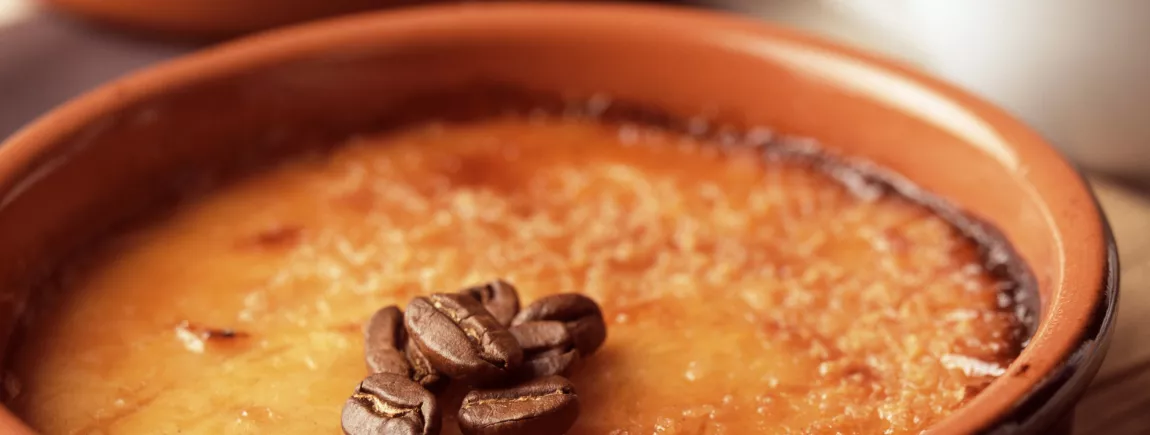 Crème brûlée au café Grand’Mère®