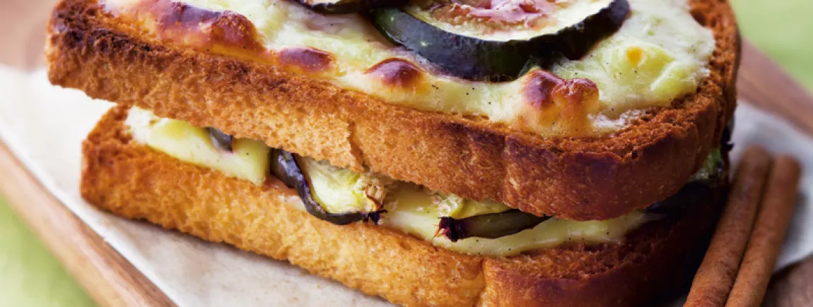 Croque-Monsieur sucré aux figues avec Le Pelletier®