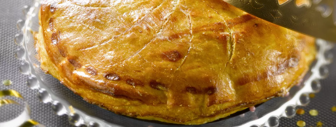 Galette des rois aux noix et au miel