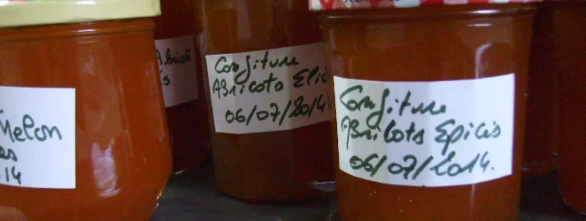 CONFITURE D'ABRICOTS aux EPICES