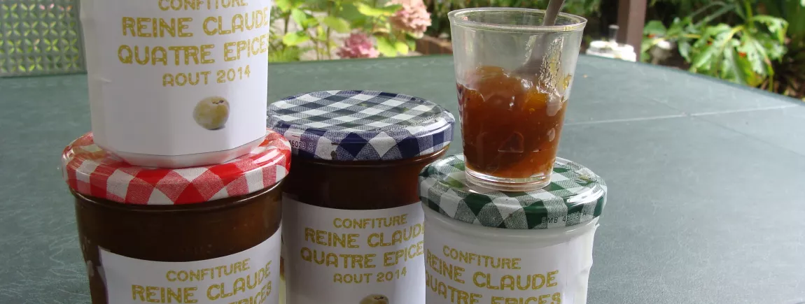 CONFITURE DE REINE-CLAUDE AUX QUATRE EPICES